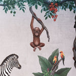 Load image into Gallery viewer, Orangutan On A Vine Wall Decal (16 in. x 59 in.)
